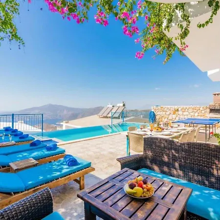 Sea View For 8 People In Antalya, - Awz 192 빌라