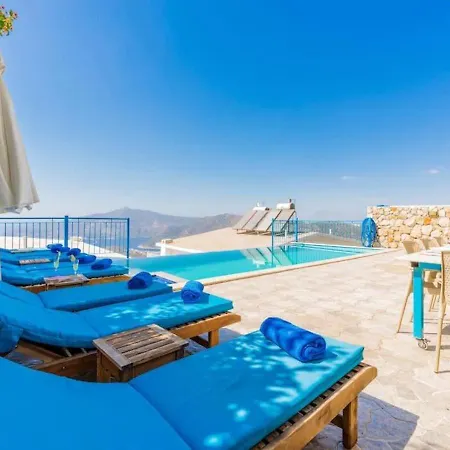 Sea View For 8 People In Antalya, - Awz 192 빌라 카스